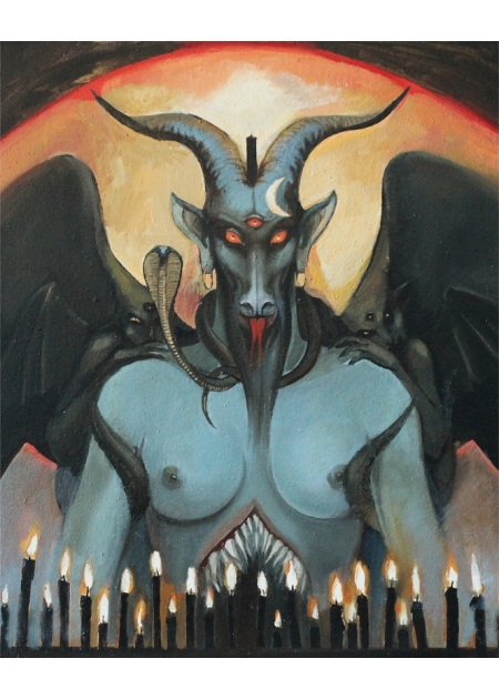 SATAN OF THE BLACK CANDLES...