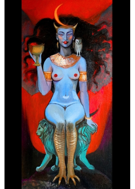 LILITH WITH A CHALICE -...