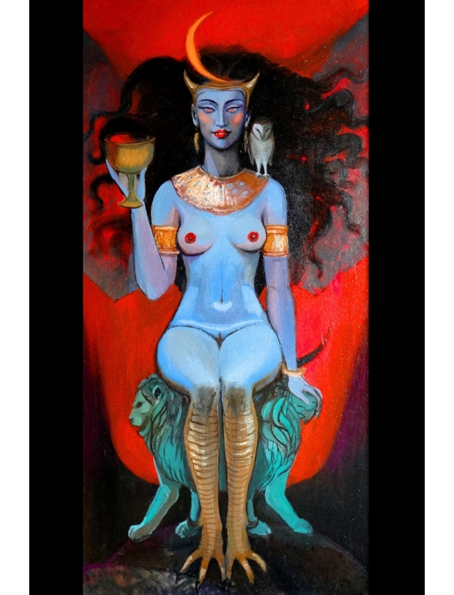 LILITH WITH A CHALICE - Fosco Culto