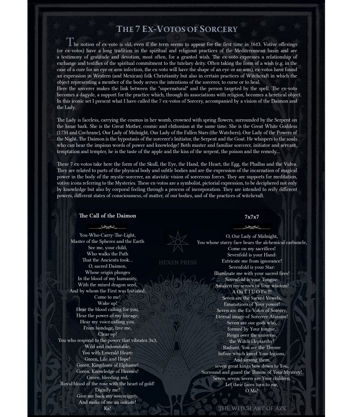 THE EX-VOTOS OF SORCERY - The Witch...