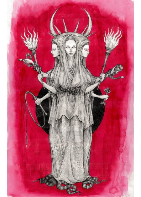 Hecate - goddess of the underworld