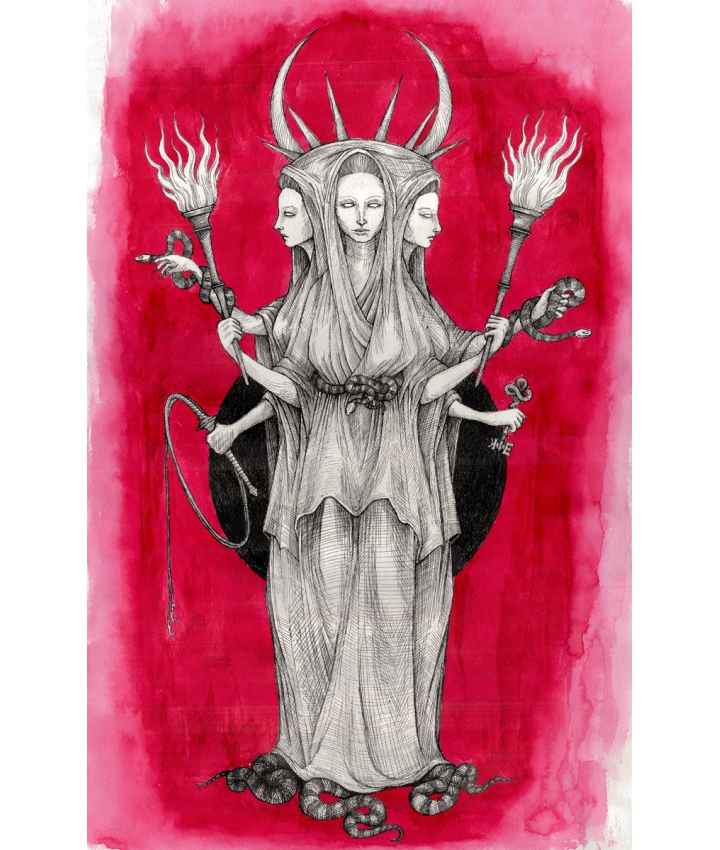 Hecate - goddess of the underworld Hecate - goddess of the underworld