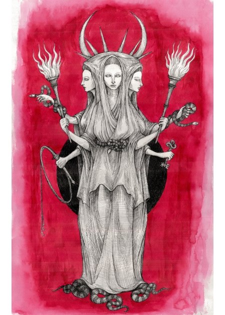 Hecate - goddess of the underworld 2