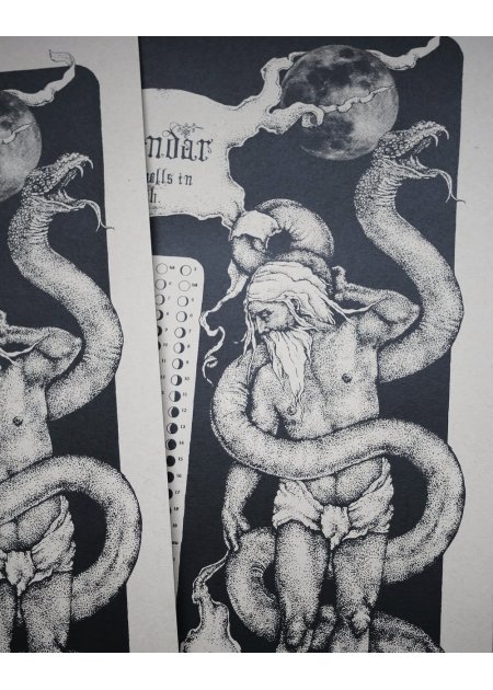 MOON PHASE SNAKES CALENDAR...