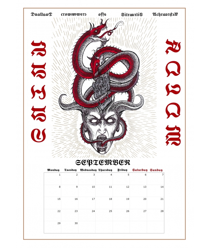 SERPENTS OF NECROSOPHIA  - Calendars...