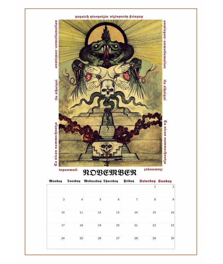 SERPENTS OF NECROSOPHIA  - Calendars...