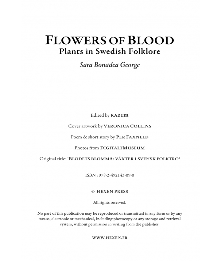 FLOWERS OF BLOOD - Sara Bonadea...