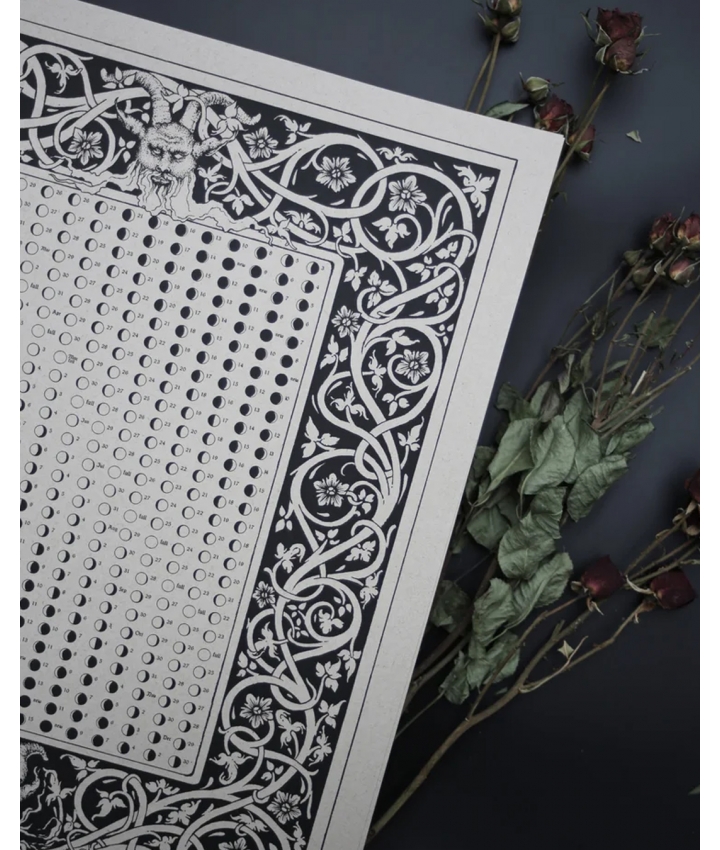 MOON PHASE FAUN CALENDAR 2026 - Sigurd Persson