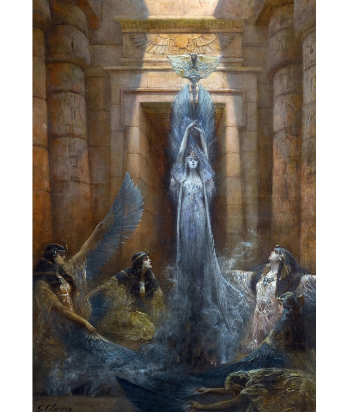 THE GODDESS NEITH by Georges Clairin