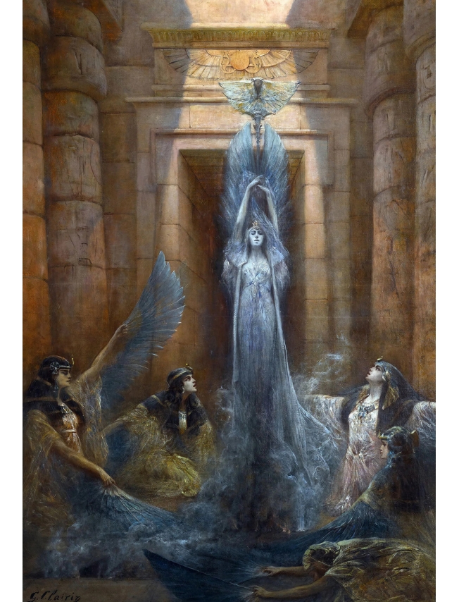 THE GODDESS NEITH by Georges Clairin