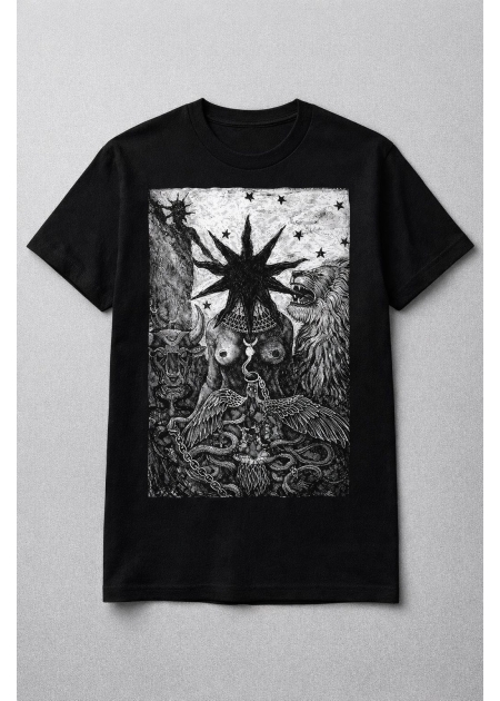 BLACK SUN TEE - Cara Madeha - 1 2