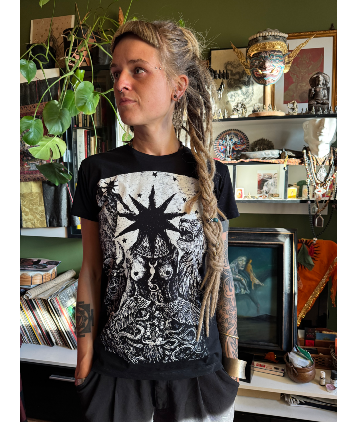 BLACK SUN TEE - Cara Madeha - 3