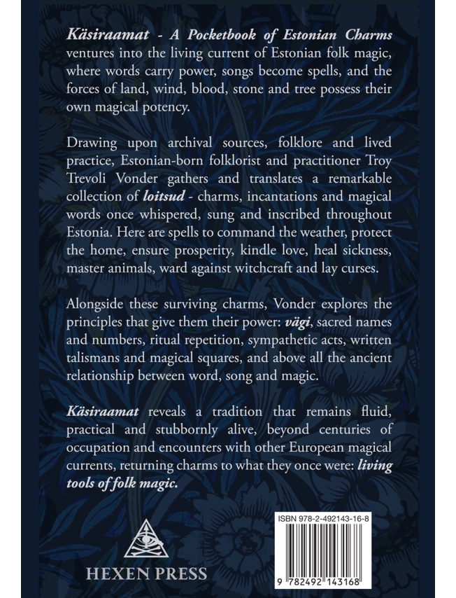KÄSIRAMAAT - A pocketbook of Estonian Charms - Troy Trevoli Vonder - 3